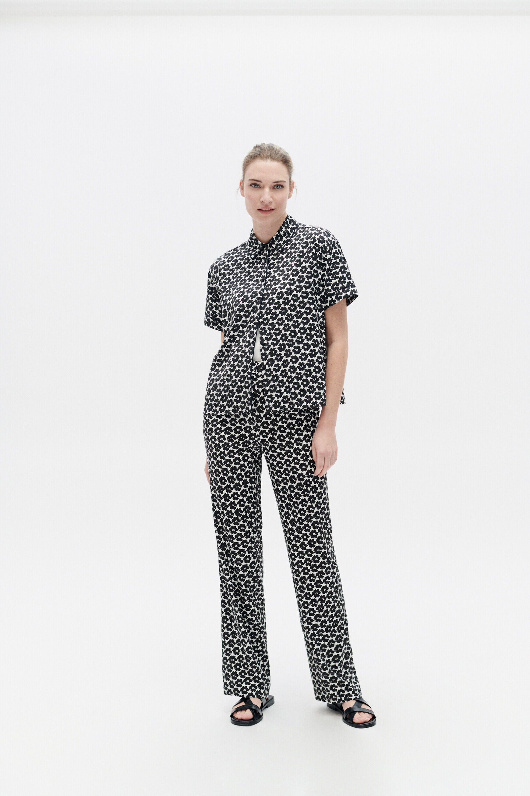 Pantalon pmarcel noir femme