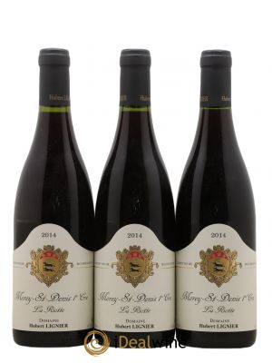 Morey Saint-Denis 1er Cru La Riotte Hubert Lignier (Domaine)  2014 - Lot de 3 Bouteilles