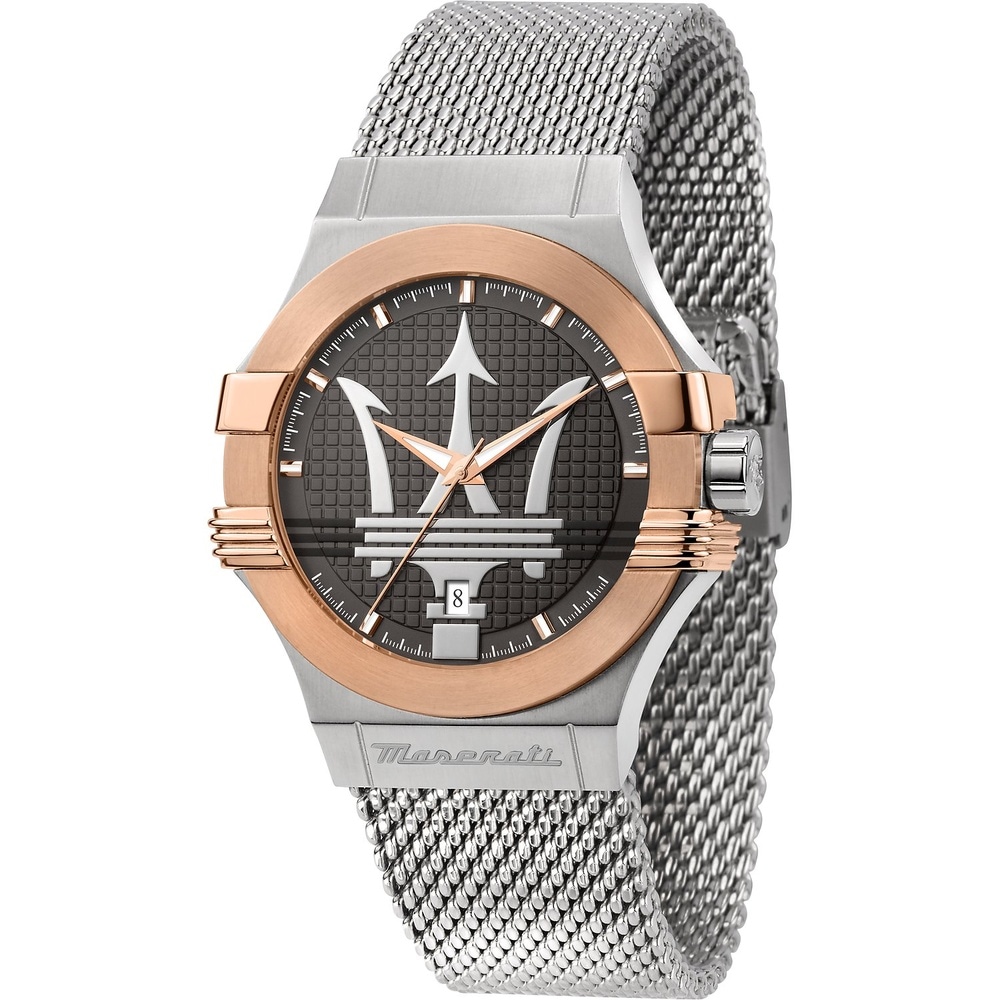 Maserati Montre pour hommes Acier inoxydable Montre