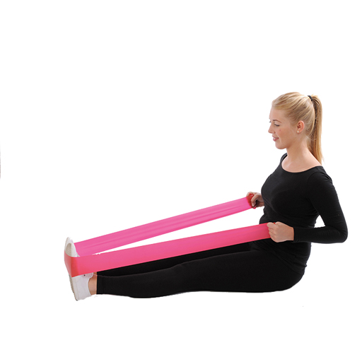 RFM Gymnastikband Latex mittel 2,5 m rot  1 St