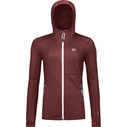 DAMEN UNTERJACKE FLEECE HOODY W