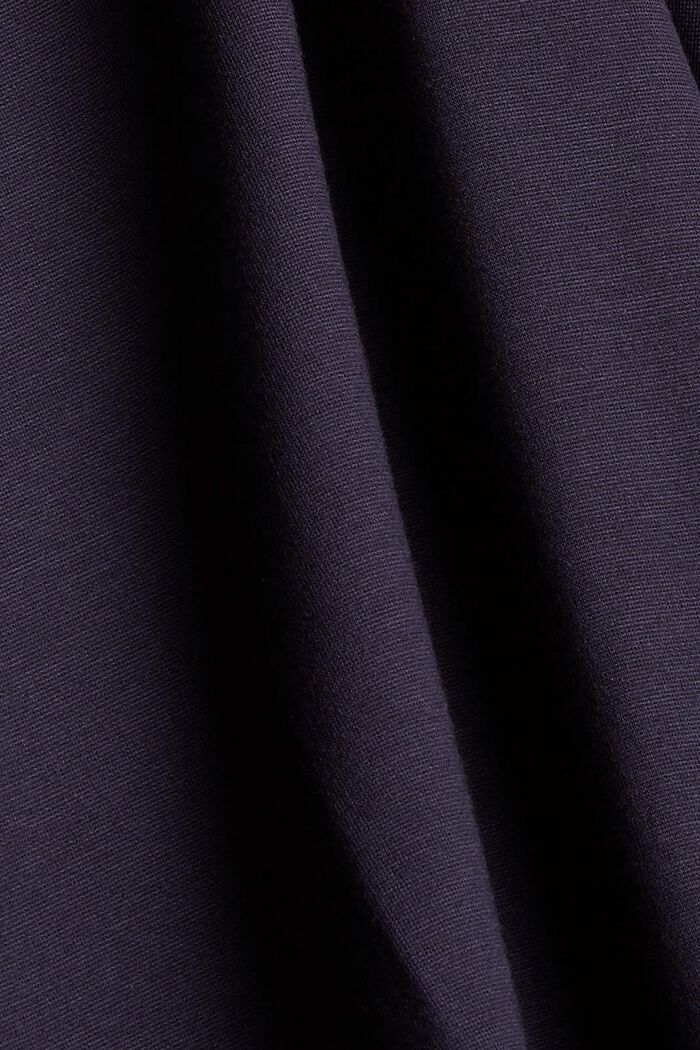 Jerseykleid in Wickeloptik