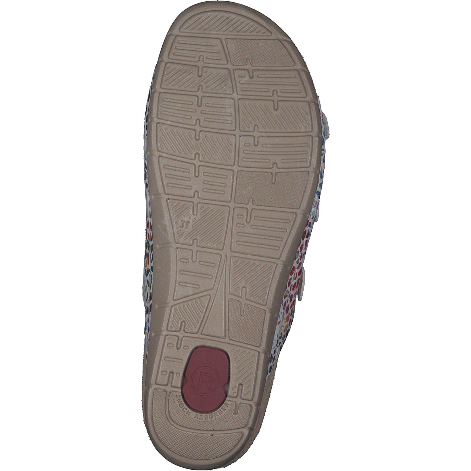 Rohde 5851, Hausschuhe & Pantoffeln, Damen, beige - muster