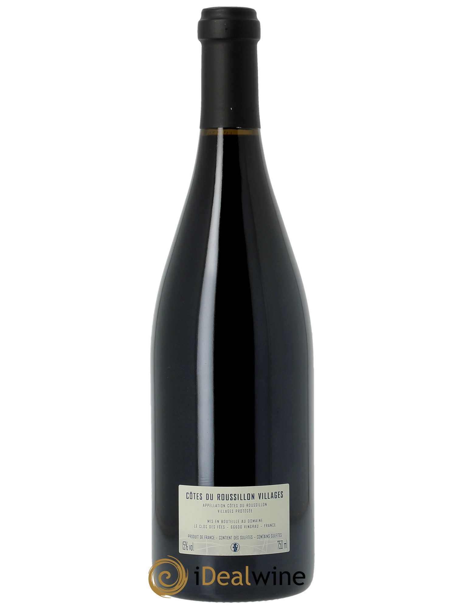 Côtes du Roussillon Villages Clos des Fées La Petite Sibérie Hervé Bizeul  2019 - Lot de 1 Bouteille