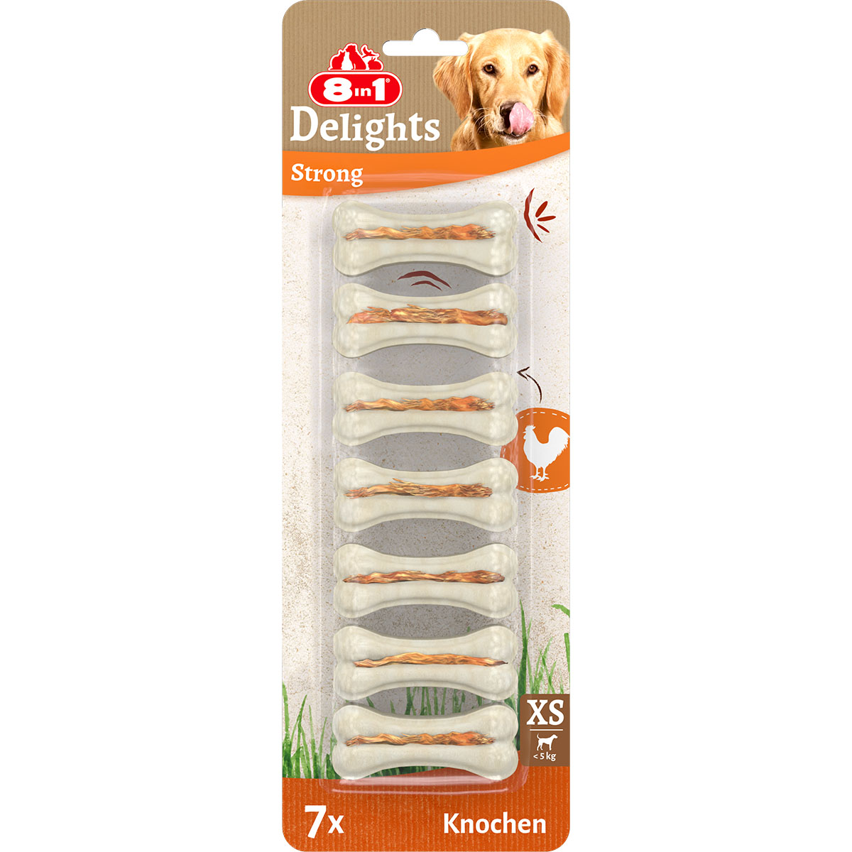 8in1 Delights Kauknochen Strong günstig kaufen bei ZooRoyal