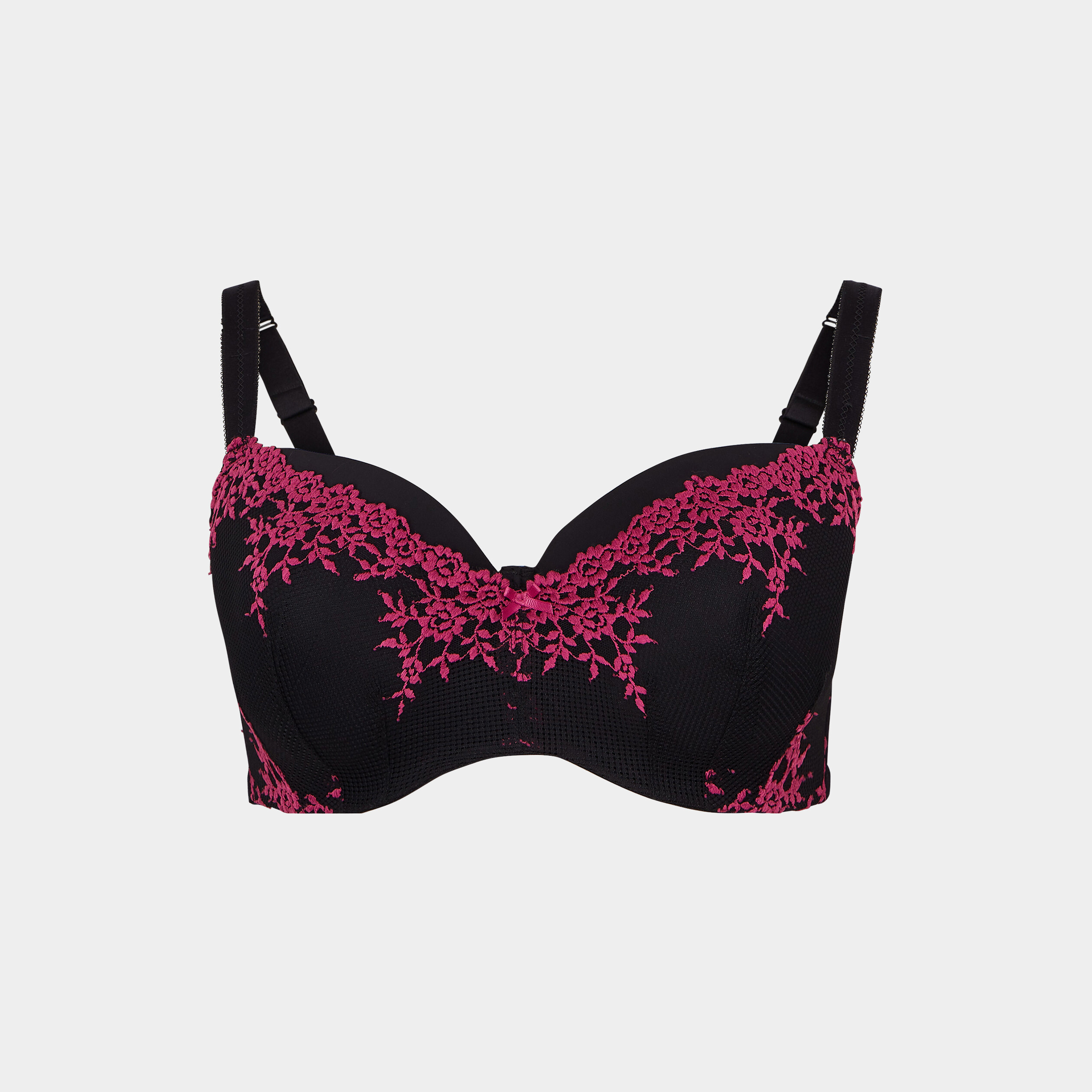 Soutien-gorge corbeille grande taille violet femme grande taille | La Halle
