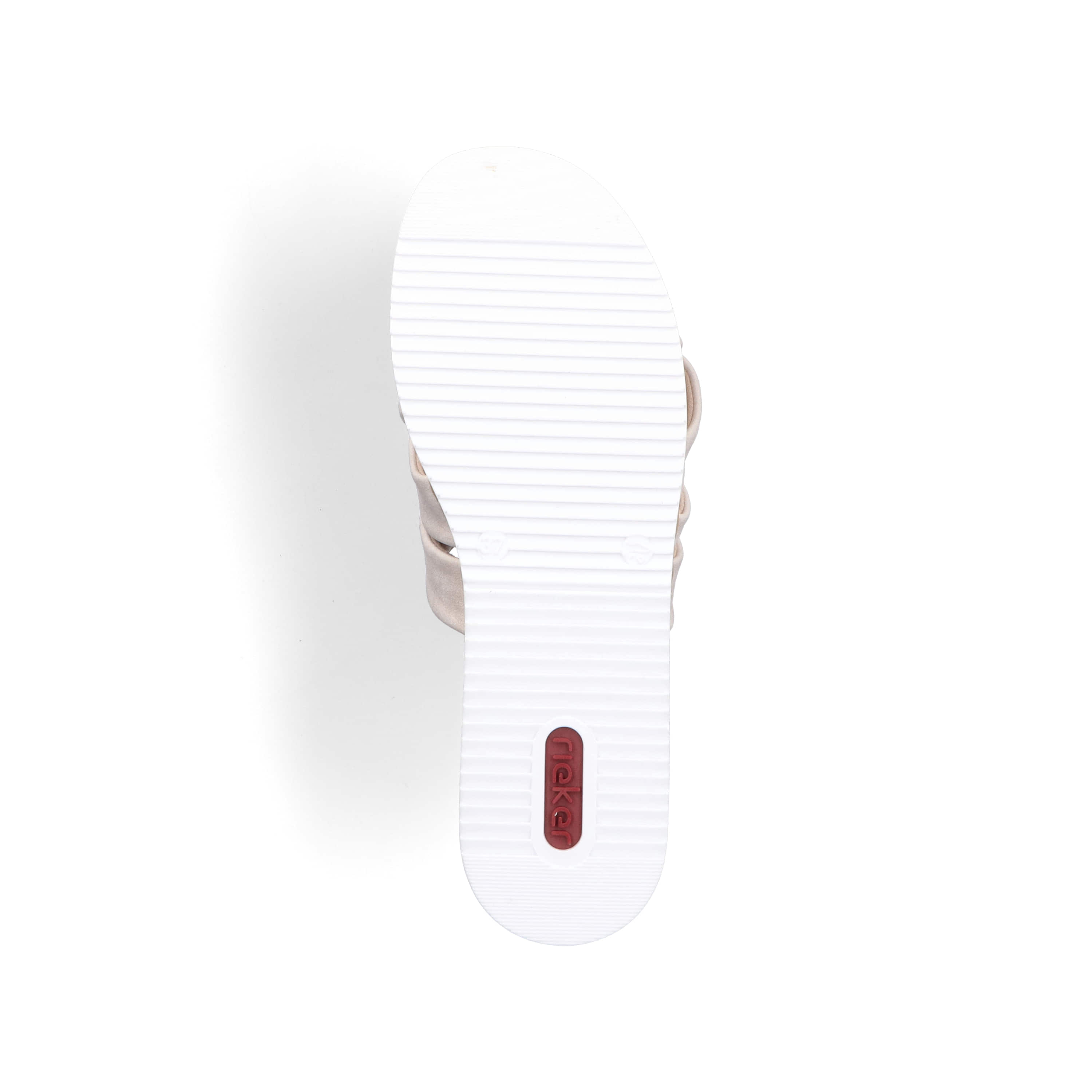 Rieker Damen Pantoletten hellbeige