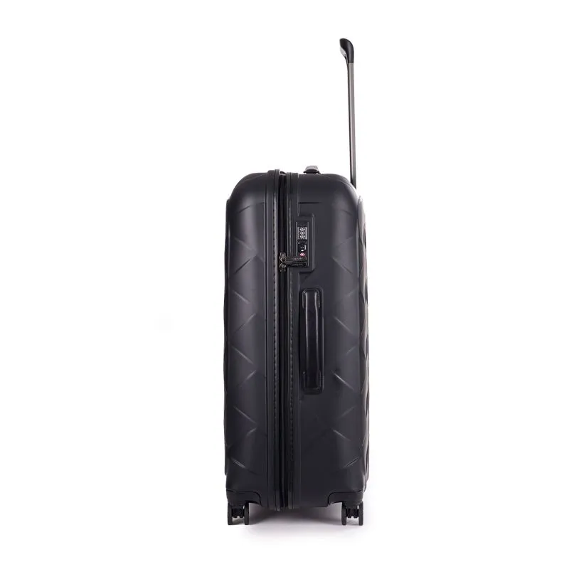 Stratic Leather&More - Hartschalen-Koffer L (bis 76cm) - matt black