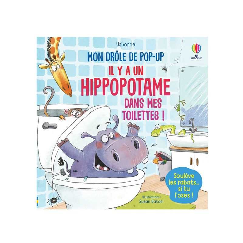 Livre Il y a un hippopotame dans mes - Usborne