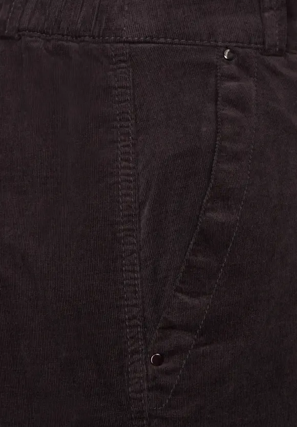 Street One Casual Fit Babycord Hose