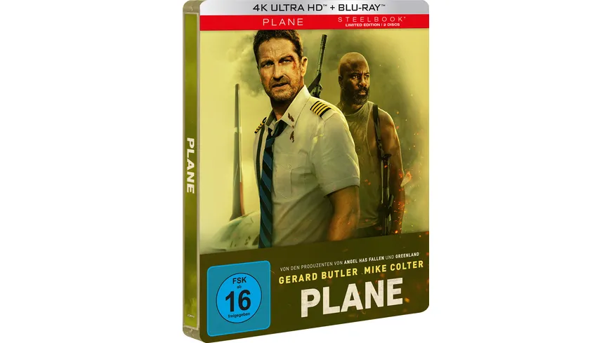Plane - Steelbook - Limited Edition  (+ Blu-ray)