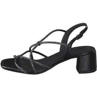 Tamaris Sandale in schwarz