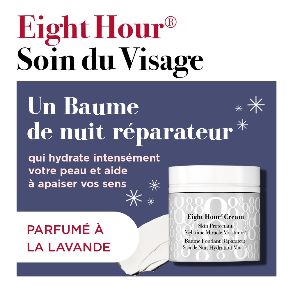 Elizabeth Arden Eight Hour® Baume Fondant Réparateur Soin de Nuit Hydratant Miracle 50 ml