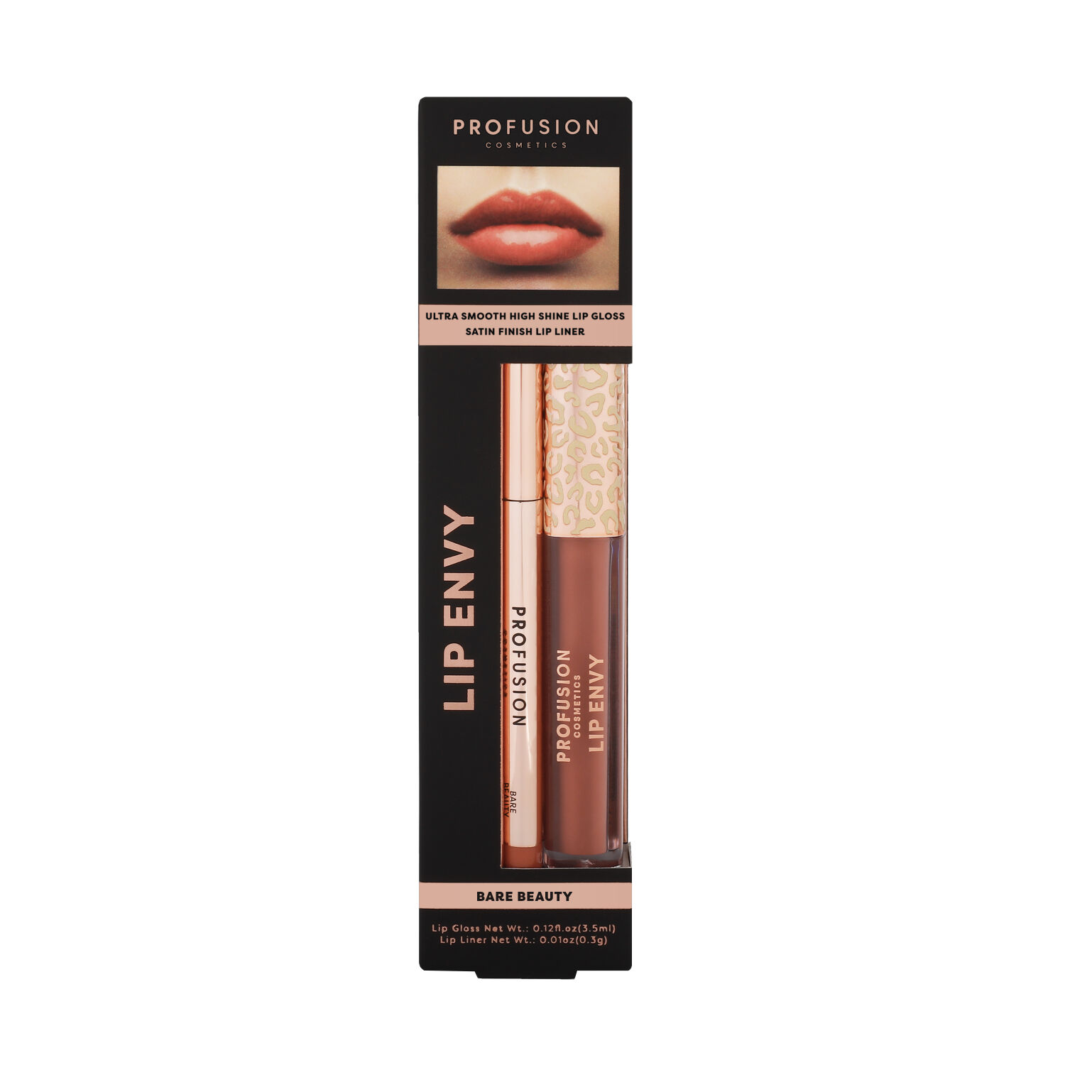 Profusion Cosmetics Lip Envy Gloss and Lip Liner Duo Le duo parfait pour des lèvres dessinées et pulpeuses !