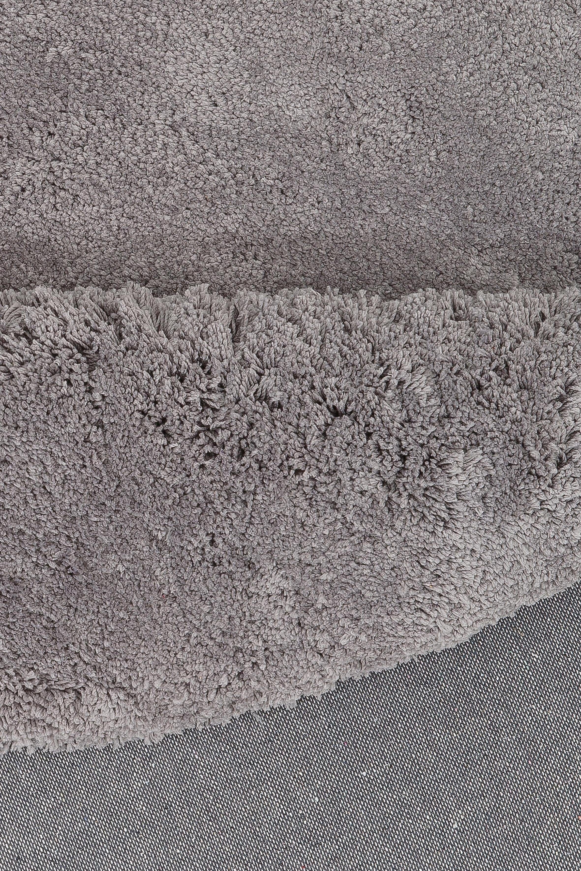 Teppich Desner, my home, rund, Höhe: 38 mm, Microfaser, Hochflor Teppiche, Wohnzimmer, Schlafzimmer, Kinderzimmer
