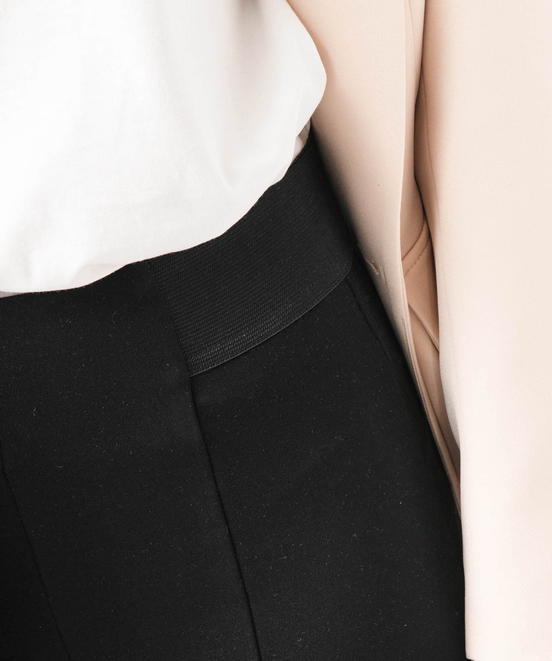 Leggings uni effet push-up femme noir | GEMO