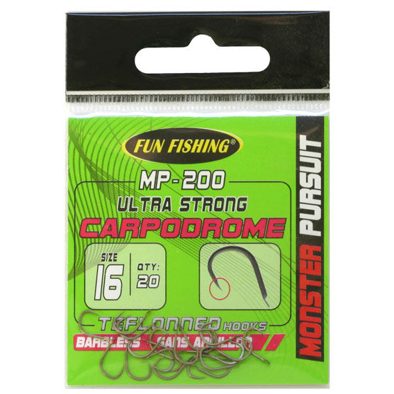 Ami da pesca Fun Fishing Monster Pursuit senza ardiglione con punta a vanga MP200 (x20)