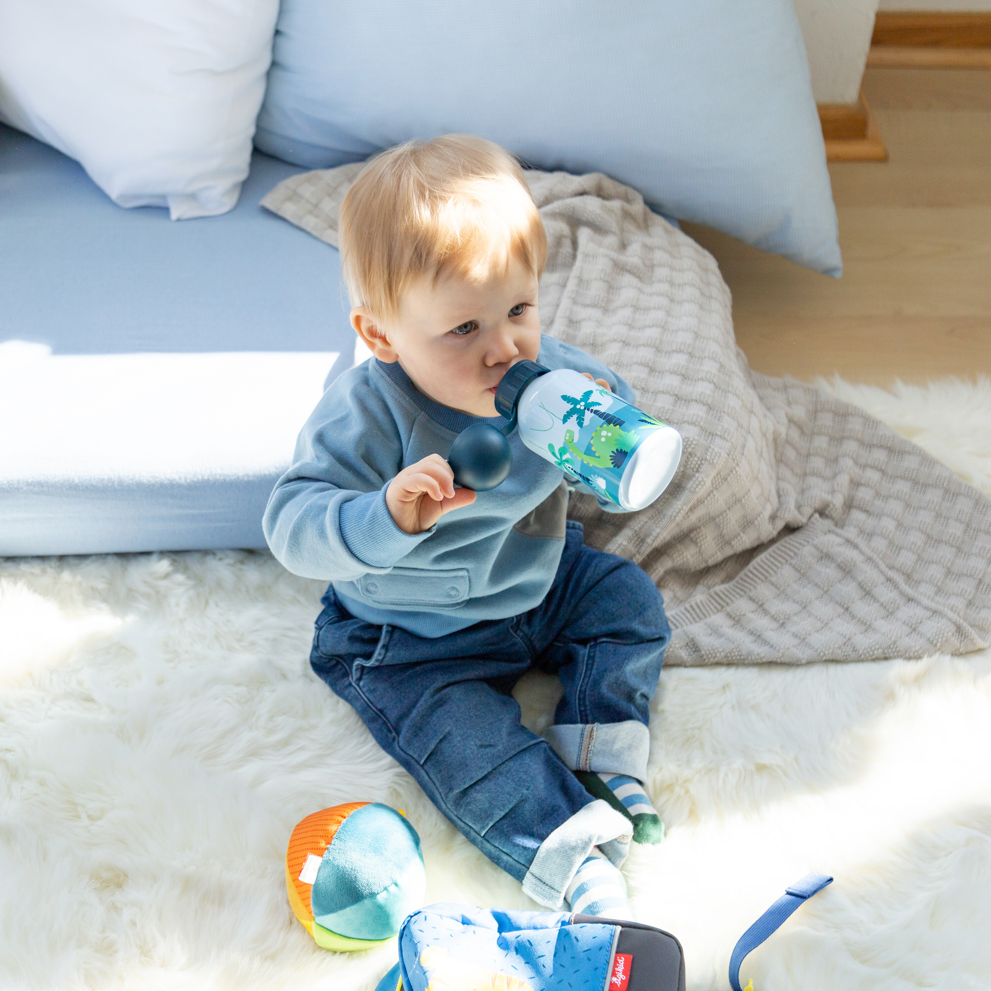 Babyjeans zum Krempeln