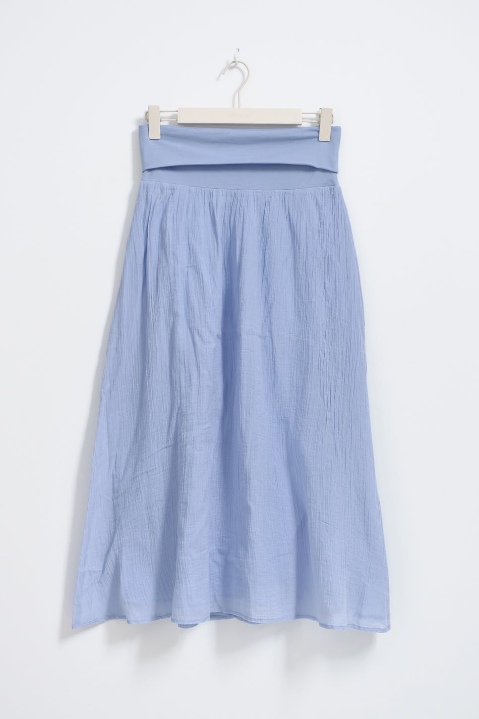 Y folded maxi skirt