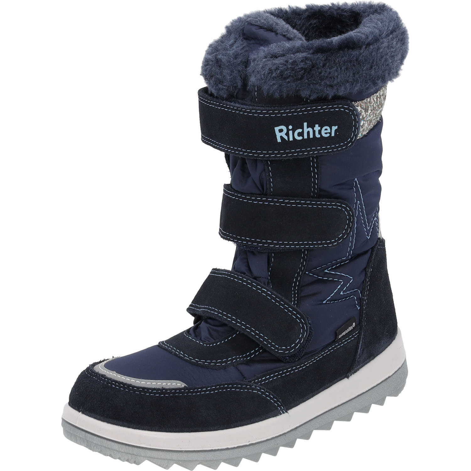 Richter 5008, Winterstiefel, Kinder, Schwarz