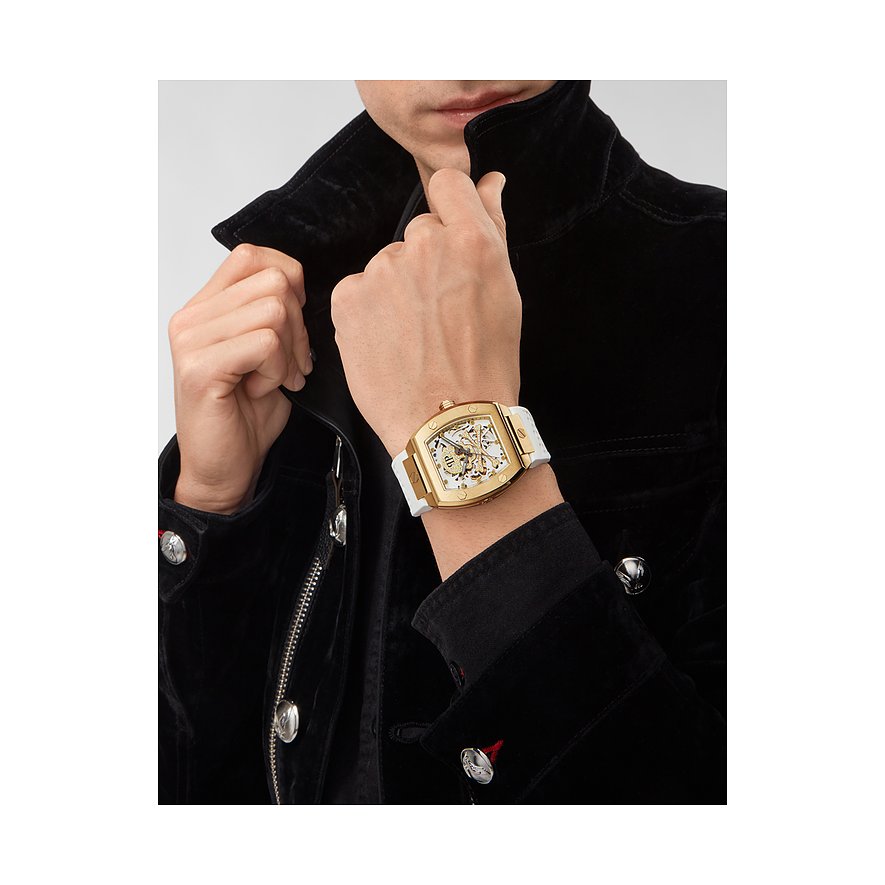 Philipp Plein Herrenuhr The Skeleton