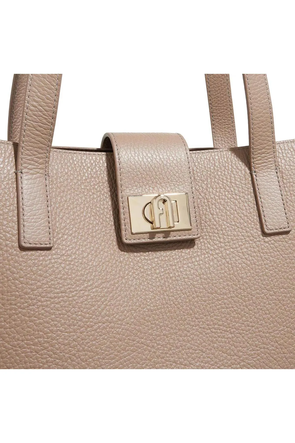 FURLA  1927 L Tote 36 Soft Greige