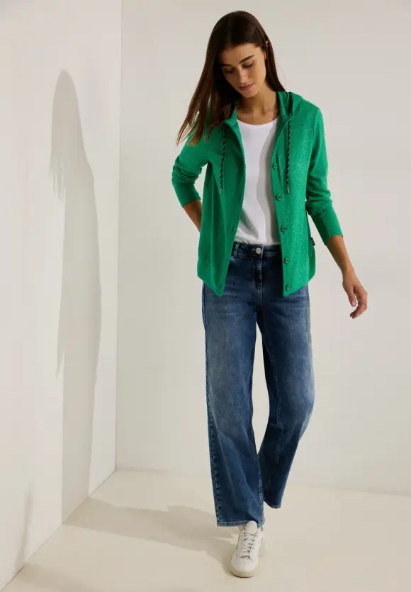 CECIL Cosy Melange Shirtjacke