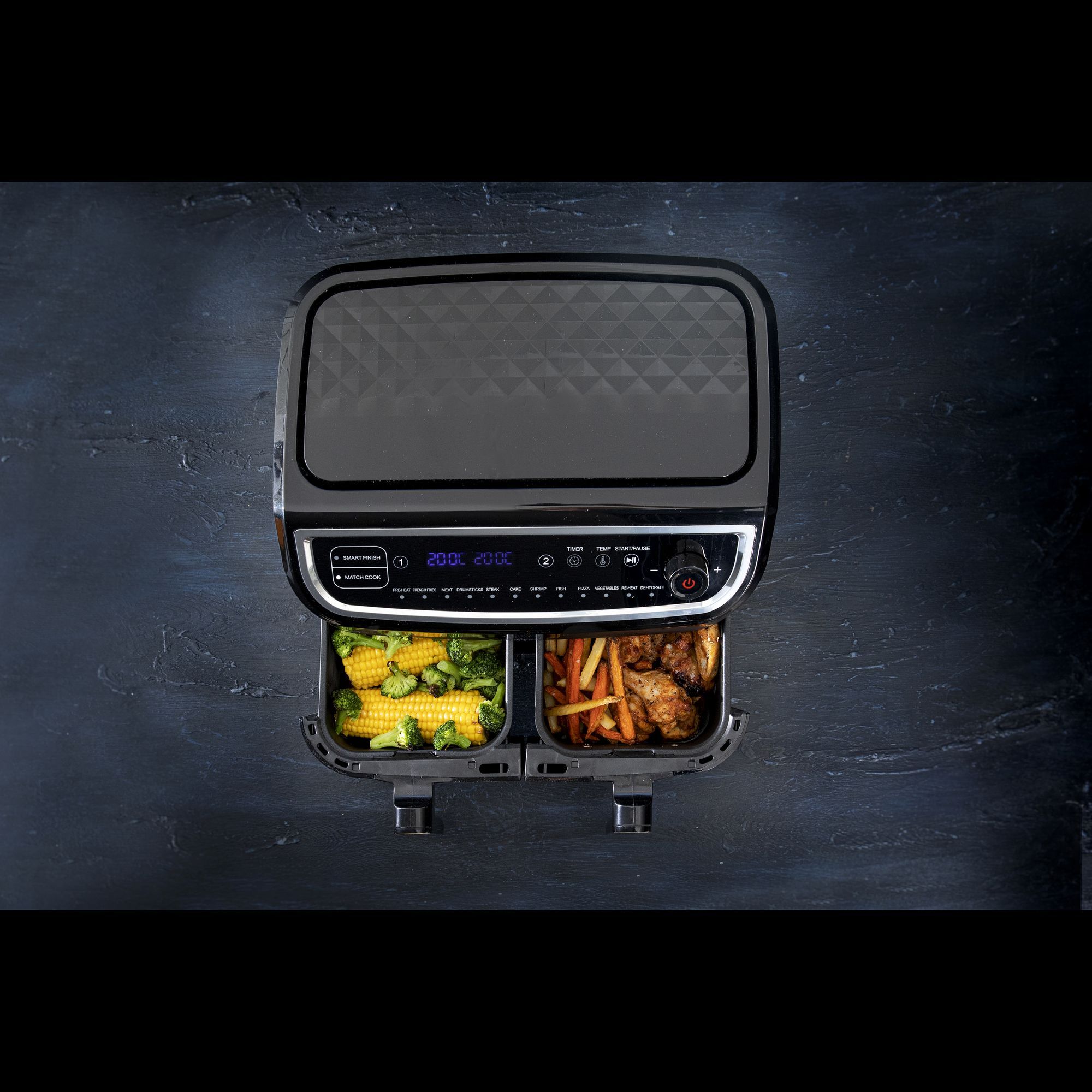 Gastronoma 18290003 Doppelter Airfryer