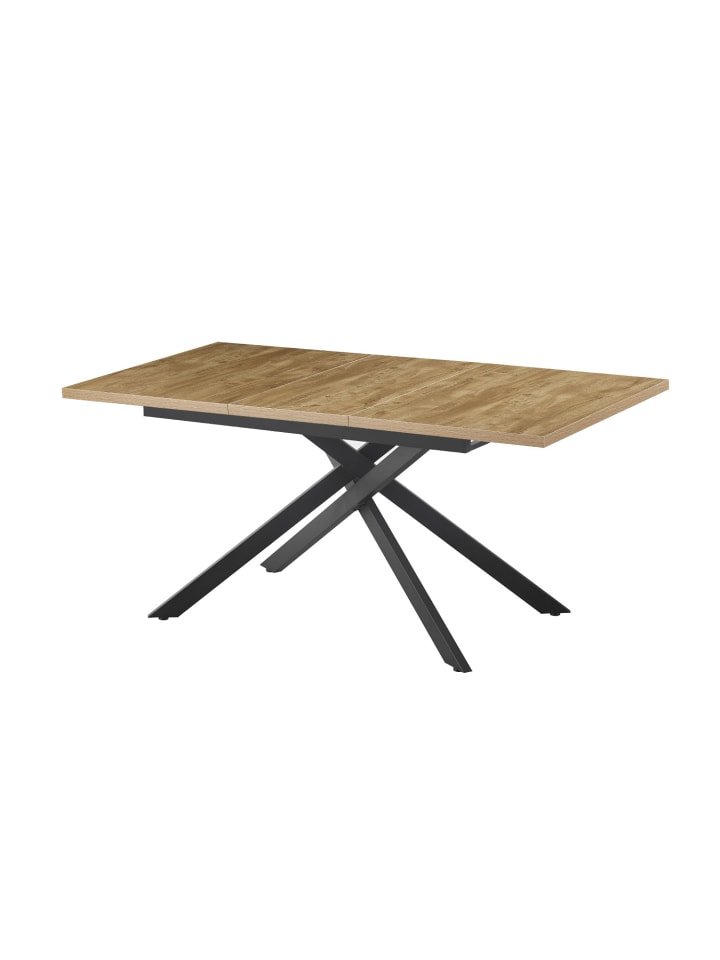 B&D Home Ausziehstisch LARS in Wildeiche - (B)120-160 x (H)76 x (T)80 cm günstig kaufen onesize