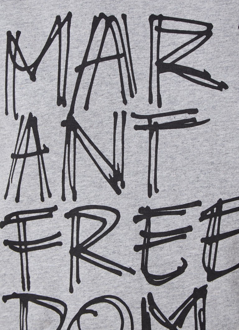 T-shirt stampata Isabel Marant Zoeline Freedom
