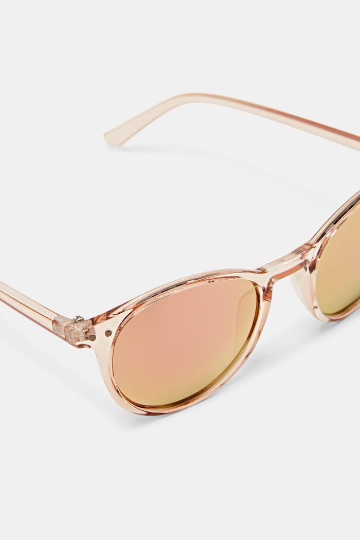 Unisex-Sonnenbrille mit verspiegelten Gläsern