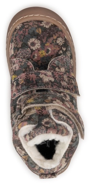 Däumling ~ Sachi HighCut Leder Winter ~ Blossom Flowers