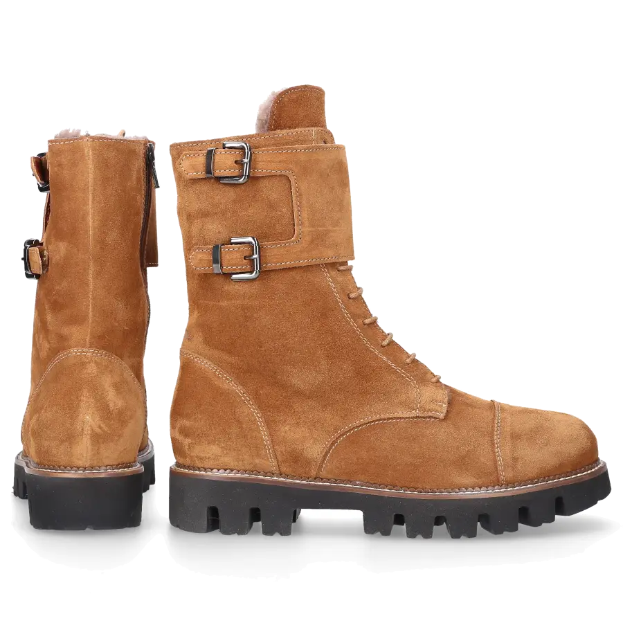 EN AVANT - Stiefeletten 0522 Veloursleder - braun