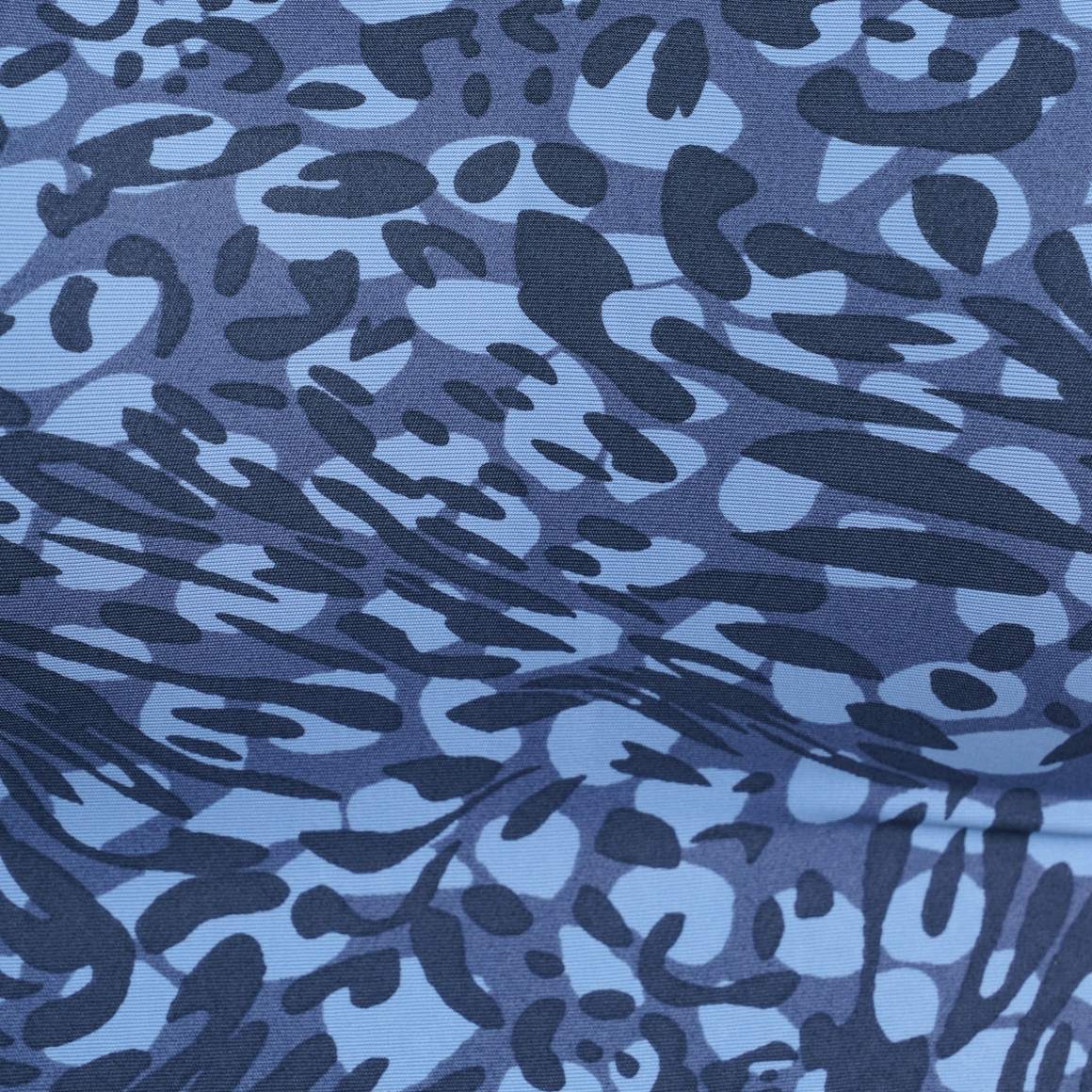 Damen Seamless-Bustier mit Animal-Print