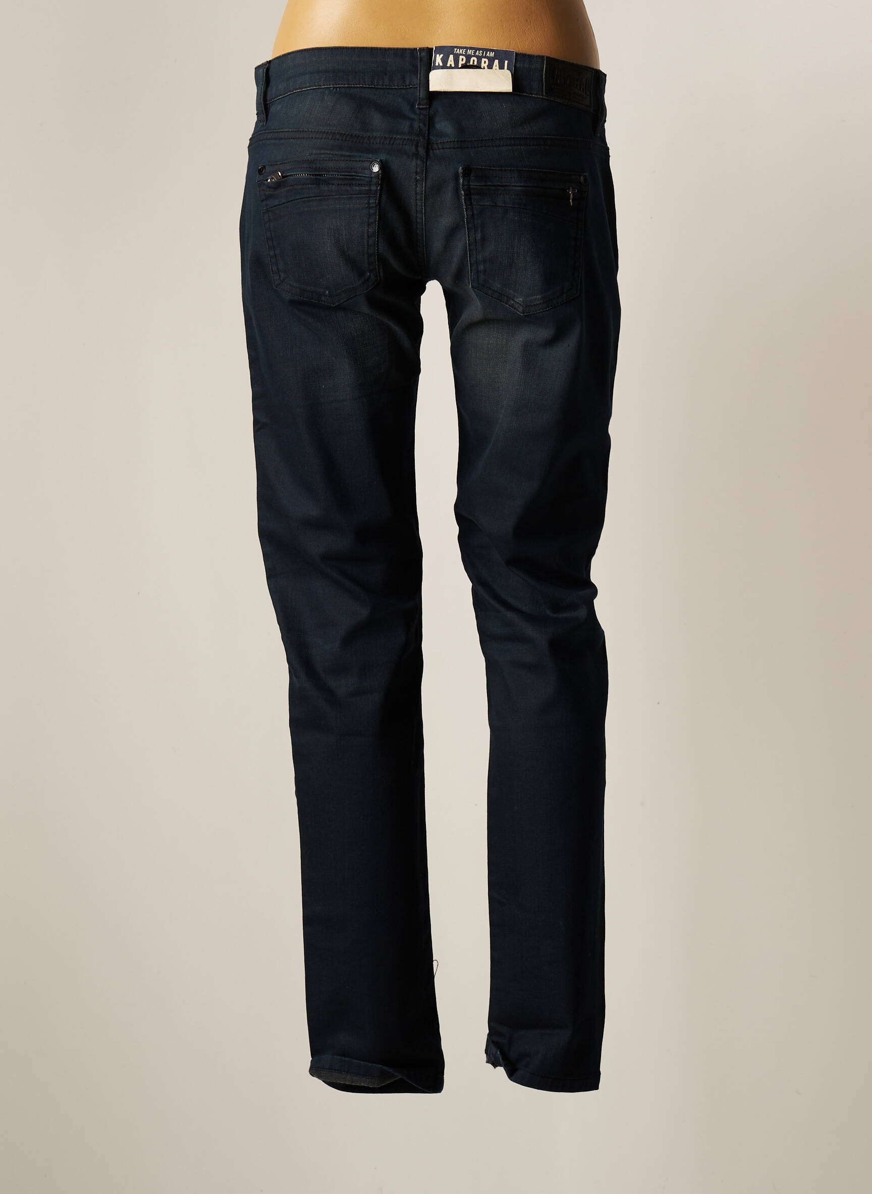 Kaporal Jeans Coupe Slim Femme couleur bleu