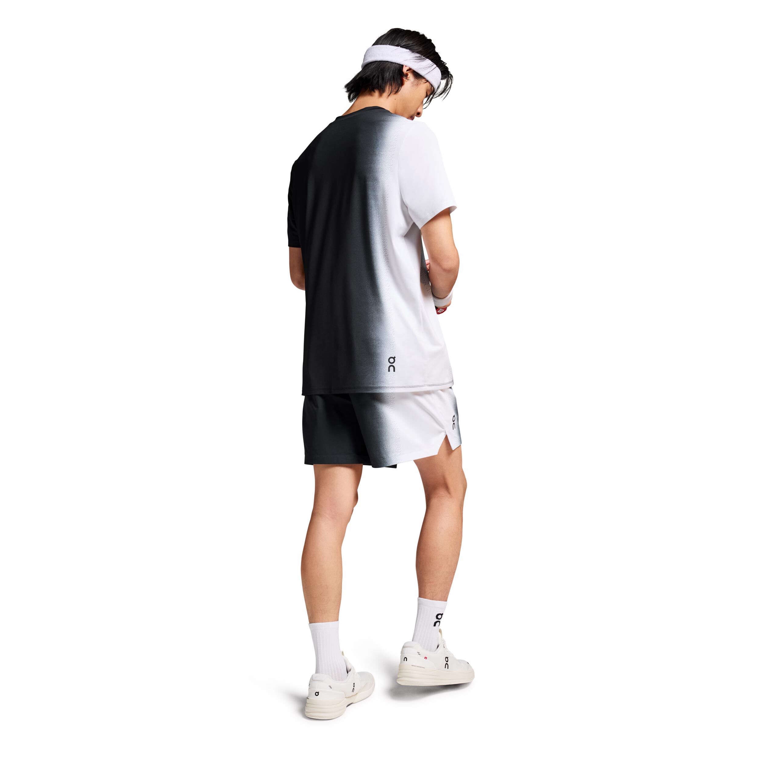 Court T-Shirt Herren - Schwarz, Weiß