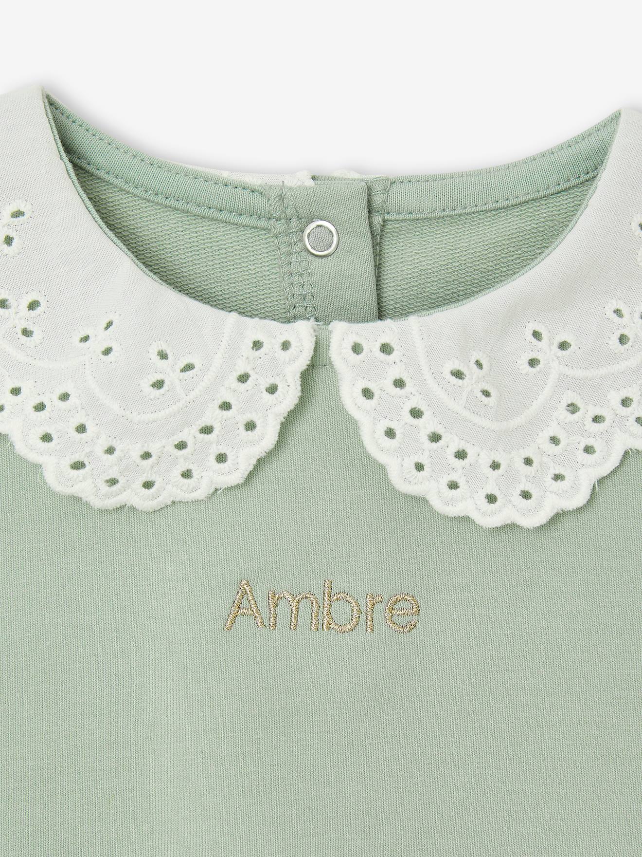 Vertbaudet Baby Sweatshirt mit Recycling-Polyester - karamell