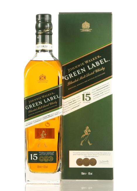 Johnnie Walker Green Label 0,7 l·43 % vol