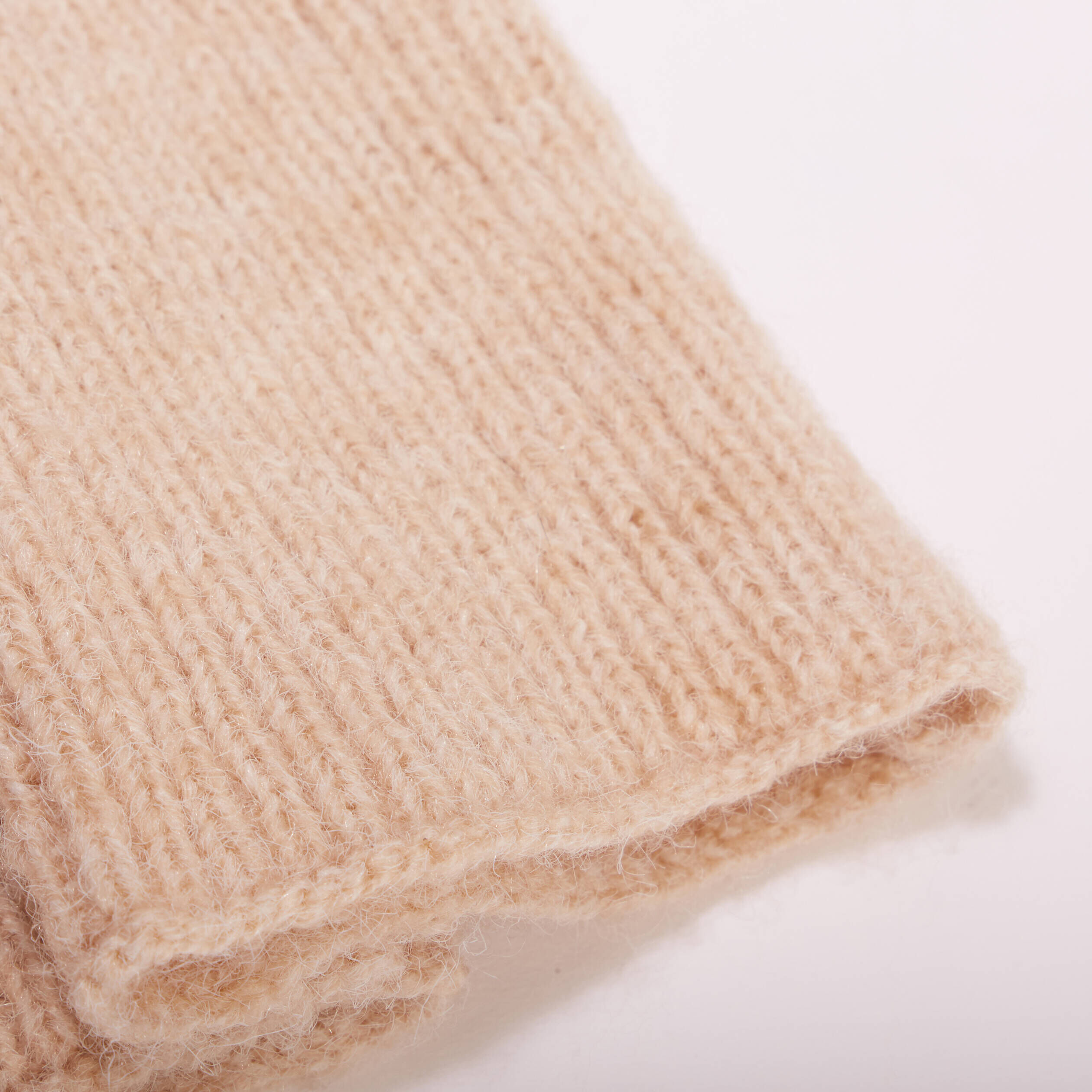 Mitaines longues beige femme | Cache Cache