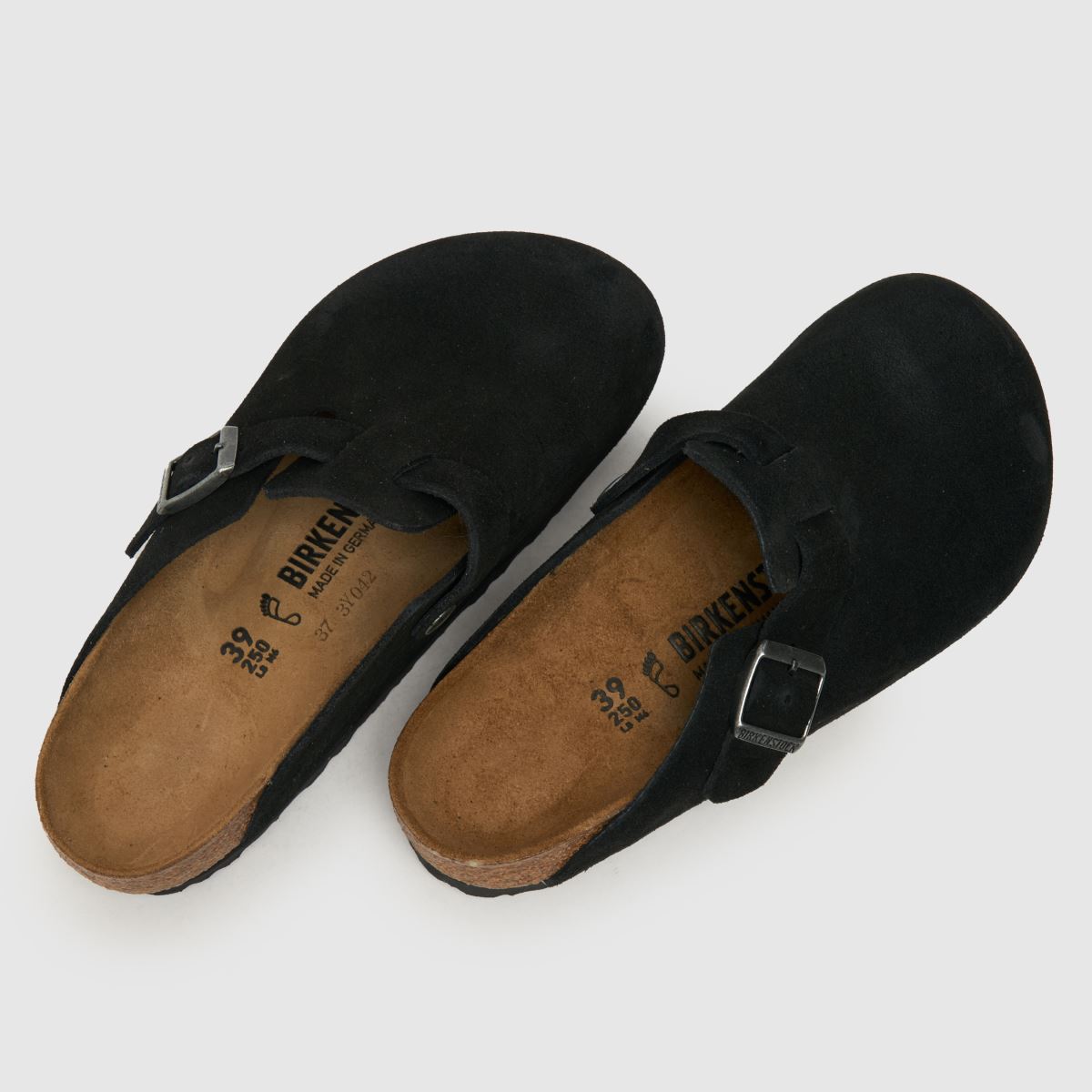 BIRKENSTOCK Boston klumpa szandál fekete színben
