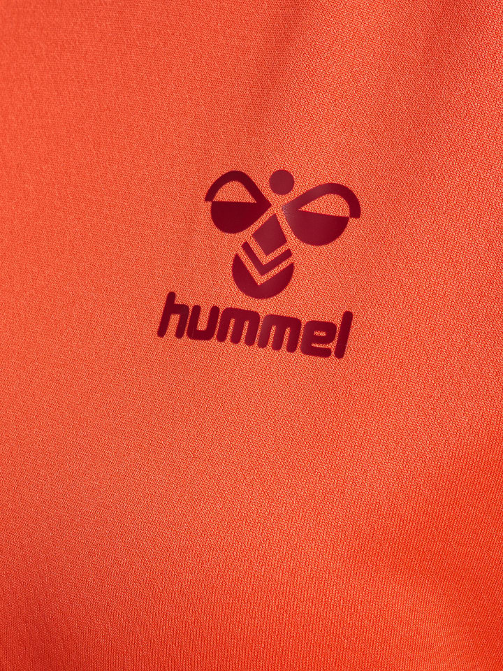 Hummel Hummel T-Shirt Raglanärmel Hmlongrid Damen in NASTURTIUM/RHUBARB günstig kaufen S