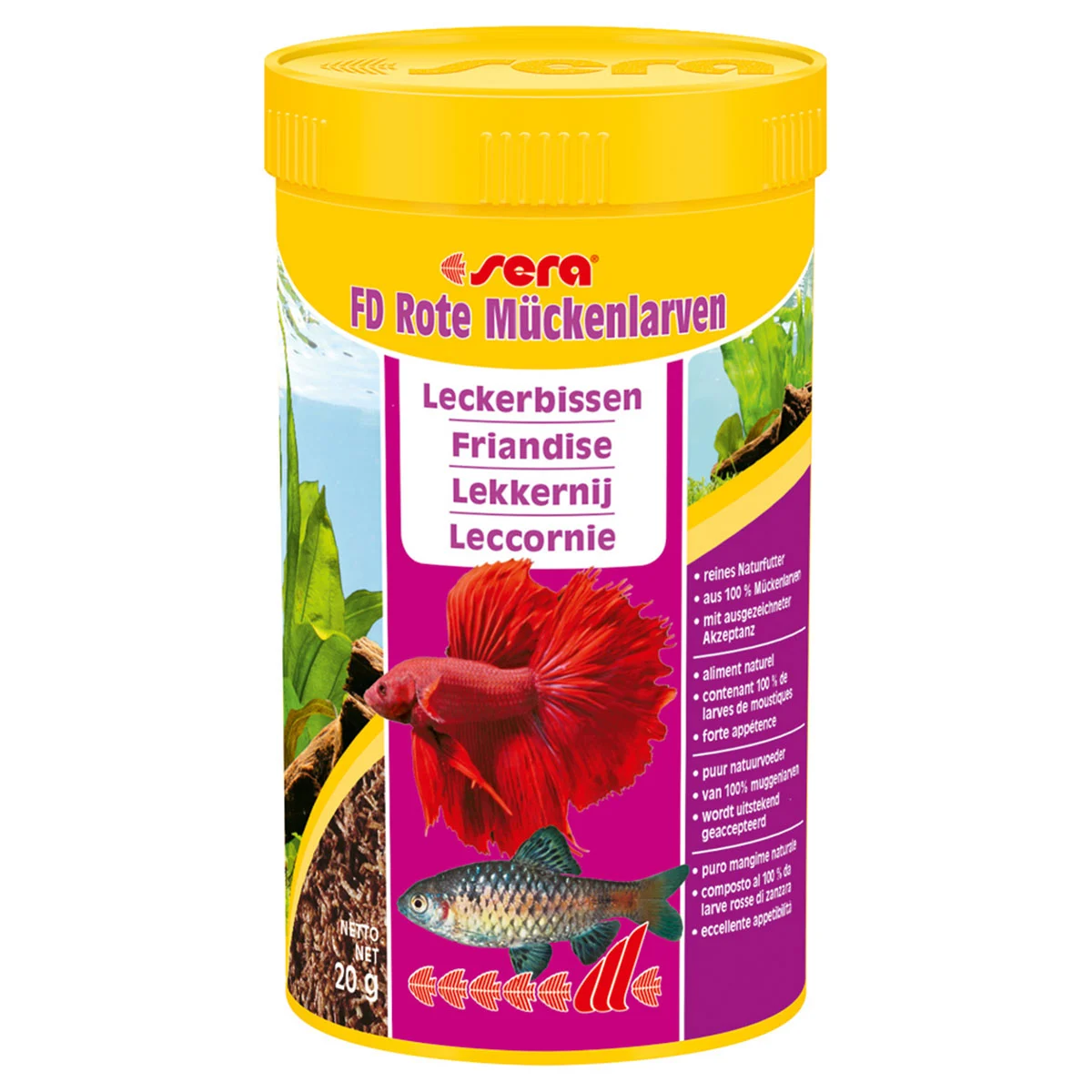 Sera FD Rote Mückenlarven günstig kaufen