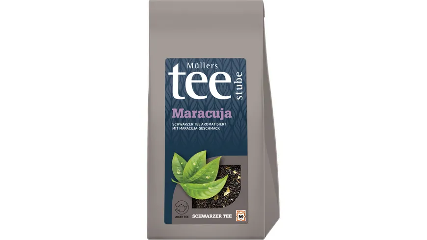 Müllers Teestube Schwarzer Tee Lose Maracuja 200 g