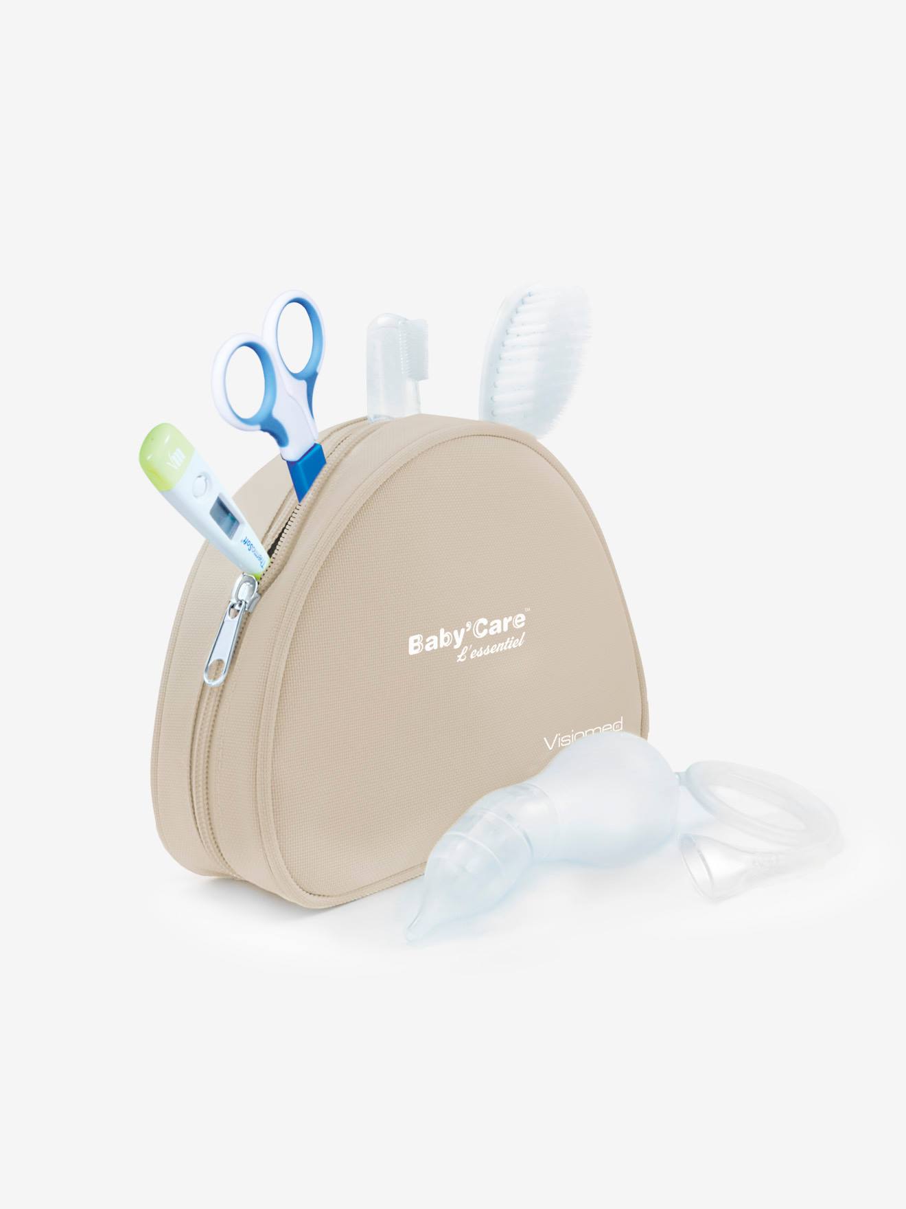 Trousse de soins bébé BIOSYNEX BABY Baby'Care L'essentiel taupe