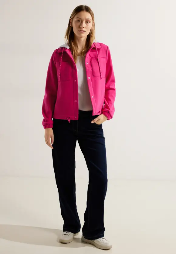 CECIL Overshirt mit Kapuze
