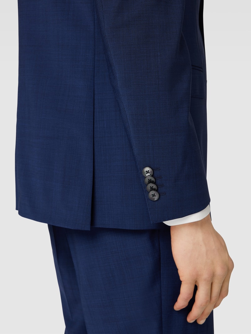 Sakko mit Pattentaschen Modell 'Jasper' in marineblau