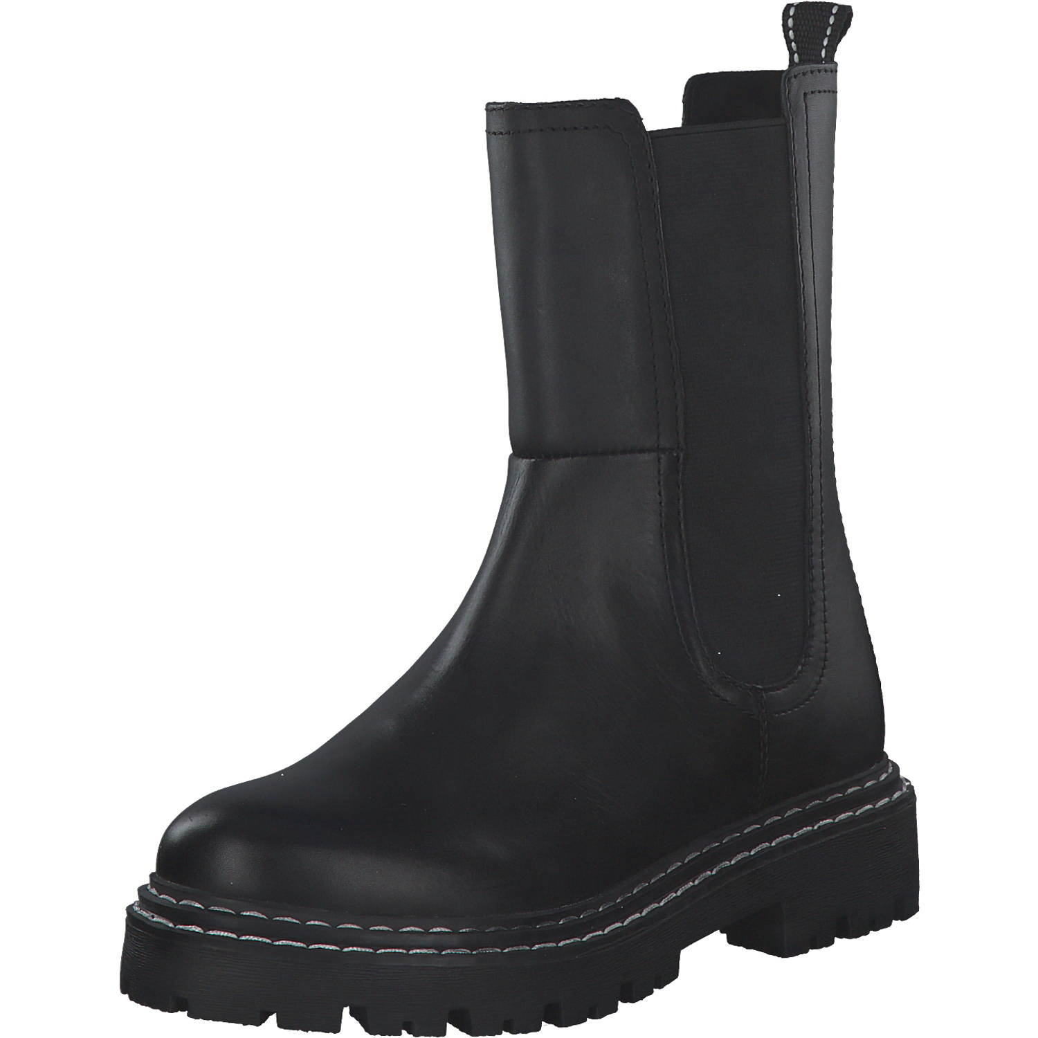 Marco Tozzi 25481, Chelsea Boots, Damen, Schwarz