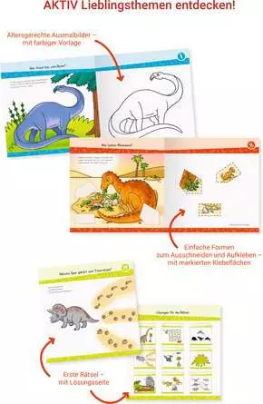 Ravensburger Wieso? Weshalb? Warum? junior AKTIV: Dinosaurier