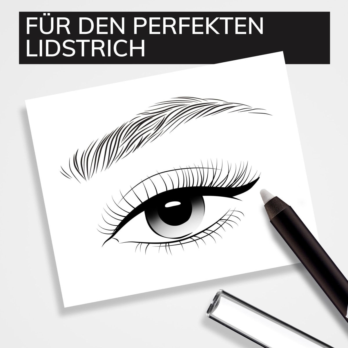 Eyeliner X-Act Waterproof 11 N Back To White, 1,2 g