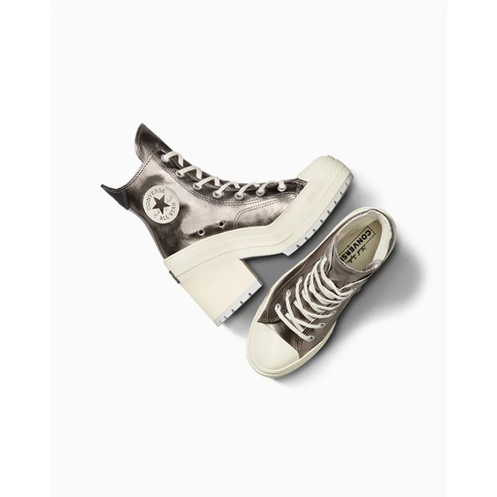 Converse Chuck 70 De Luxe Heel Metallic A09896C / grau